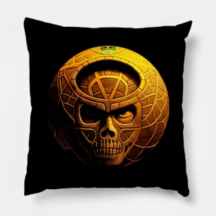 Basketball Skull Pillow