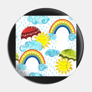 Fairytale Weather Forecast Print Pin