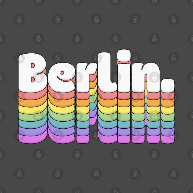 Berlin //\\// Retro Typography Design by DankFutura