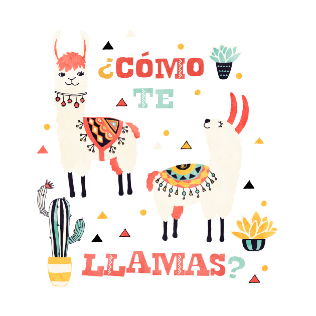 Discover Llama with Cactus - Llama - T-Shirt