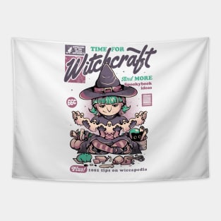 Witchcraft - Funny Halloween Witch Gift Tapestry