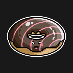 Kawaii Cute Chocolate Donut T-Shirt