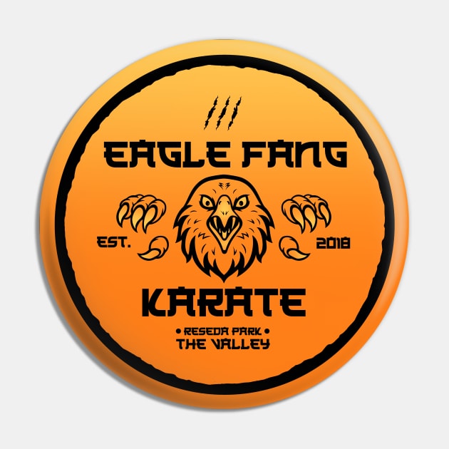 Eagle Fang Bite Karate Pin by thewizardlouis