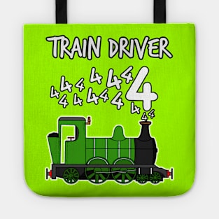 Train Driver 4 Year Old Kids Steam Engine Tote