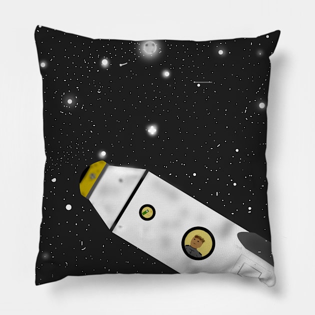 space art Pillow by TimuR_