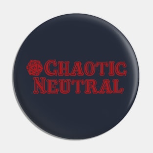 Chaotic Neutral Pin