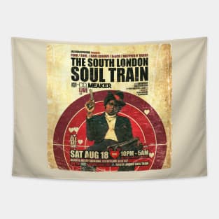 POSTER TOUR - SOUL TRAIN THE SOUTH LONDON 59 Tapestry