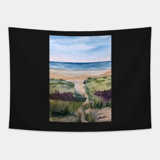 Path to the Beach Tapestry