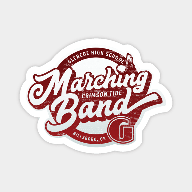 Marching Band (classic) Magnet by GlencoeHSBCG