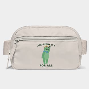 And Ribberty For All! Statue of Ribberty, Portland Frogs Represent! Bag