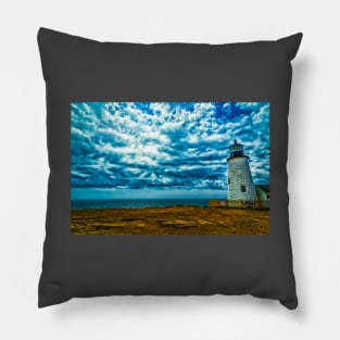 Pemaquid Point Light Pillow