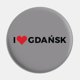 I love Gdansk Pin