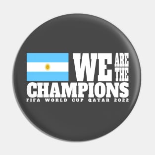 Fifa World Cup Qatar 2022 Champions - Argentina - Dark Color Edition Pin