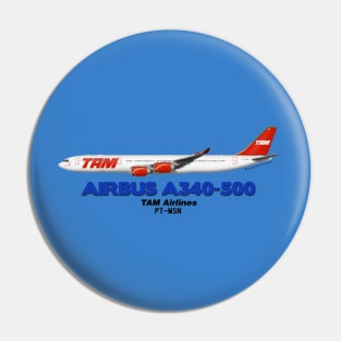 Airbus A340-500 - TAM Airlines Pin