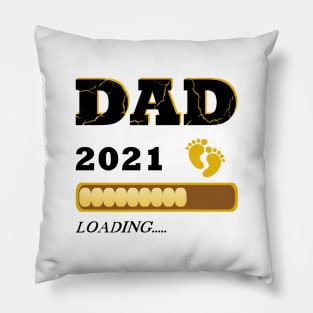 Dad 2021 loading Vater Baby Pillow