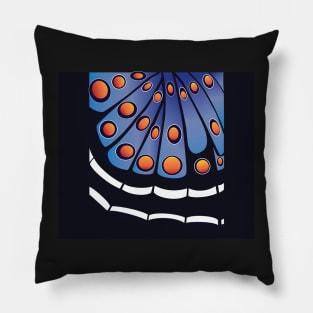Butterfly Wing Collection -Spotted Blue Pillow