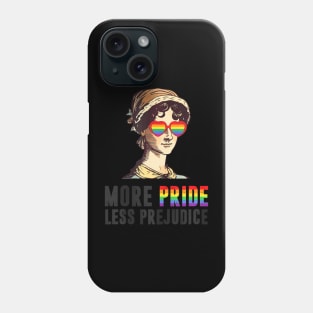 More Pride Less Prejudice Lgbt Gay Proud Ally Pride Month Phone Case