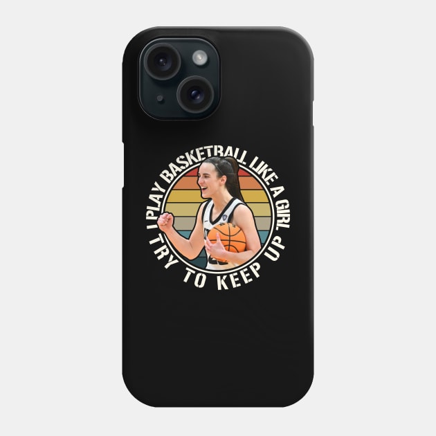 Basketball Girl Phone Case by RichyTor