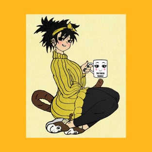 Best Saiyan Mamma Yellow T-Shirt