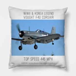 Vought F4U Corsair Pillow