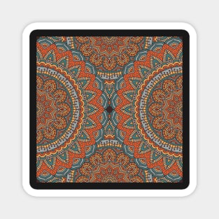 Paprika Bazaar Mandala Magnet