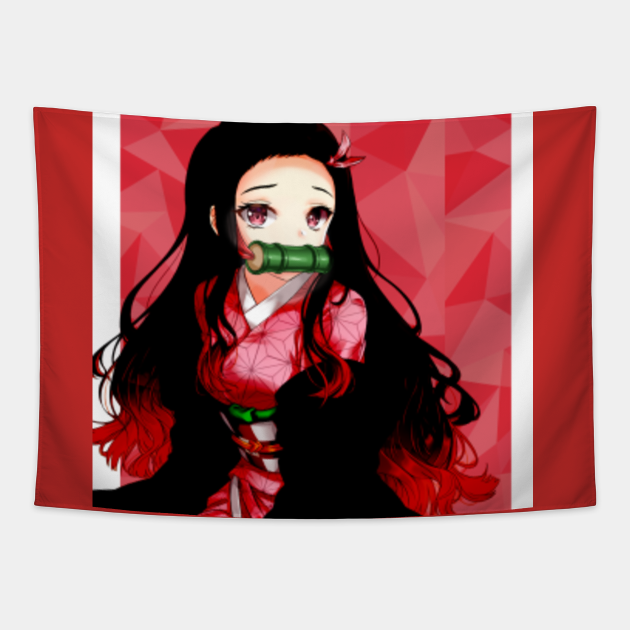 Kimetsu no Yaiba: Kyōdai no Kizuna -Nezuko Kamado - Anime Character Girls - Tapisserie ...