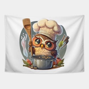 Owl Chief Tapestry