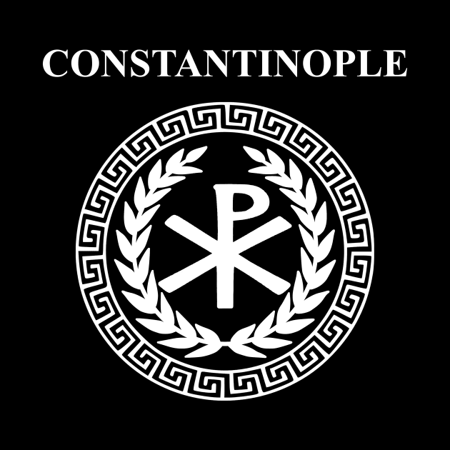 Constantinople Byzantine Empire Logo by AgemaApparel