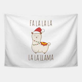 Fa La La La La La Llama Tapestry