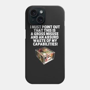 Blake's 7 Quote - Orac Phone Case