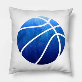 Basketball Dark Blue Pillow