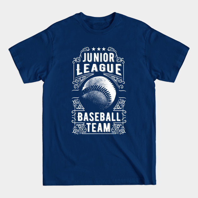 Disover Vintage Junior League Baseball Team - Baseball Team - T-Shirt