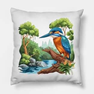 Kingfisher Pillow