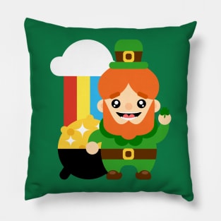 Leprechaun, St Patrick's Day, Irish Pillow