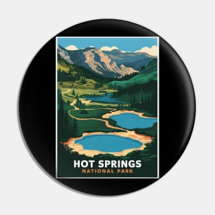 Hot Springs National Park Relaxing Travel Pin