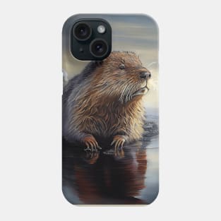 Arctic Muskrat - Oil Paint Phone Case