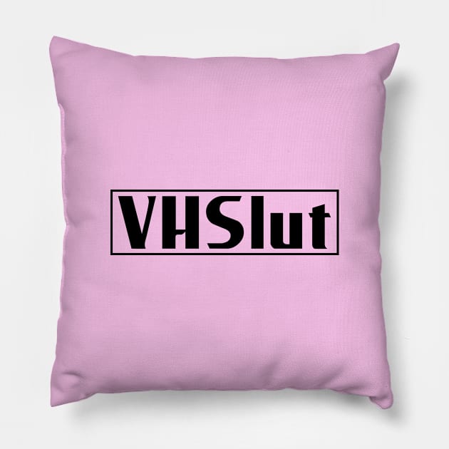 VHSlut Pillow by Home Video Horrors