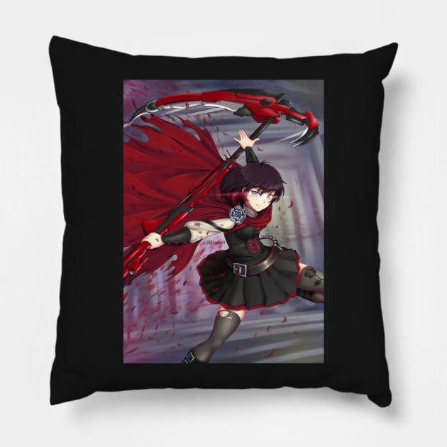 Ruby Pillow by ADSouto