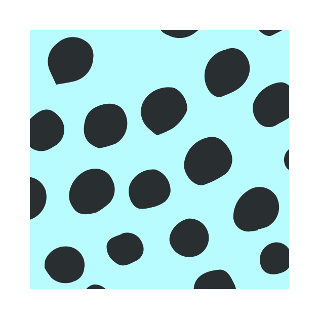 Fancy dot blue pastel pattern by Word and Saying