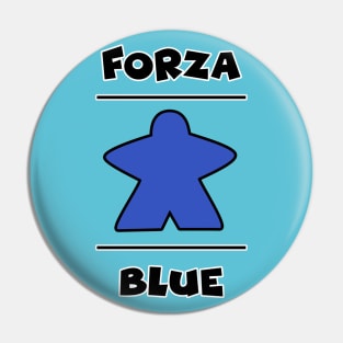 Forza Blue! Pin