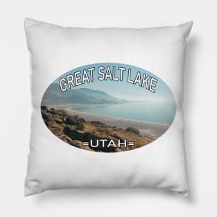 Great Salt Lake, Utah Pillow