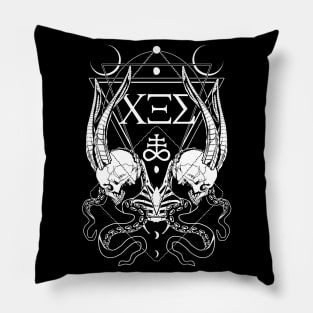 ΧΞΣ (666) the Number of the Beast Pillow