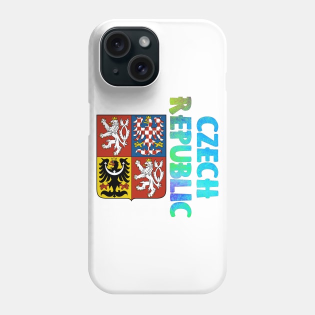 Czech Republic Coat of Arms Design Phone Case by Naves