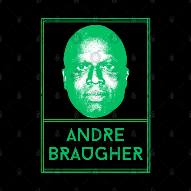 Andre braugher\\vintage fan art by MisterPumpkin