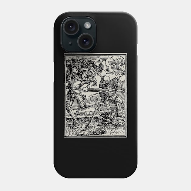 Death And Soldier Phone Case by TORVENIUS