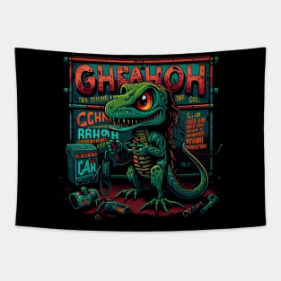 Gecko's Garage Tapestry