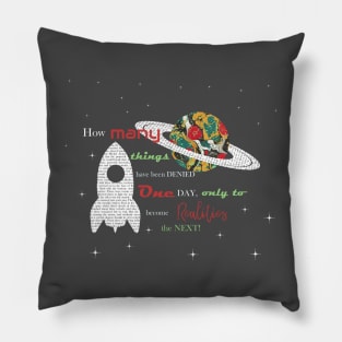 Jules Verne: From the Earth to the Moon Pillow