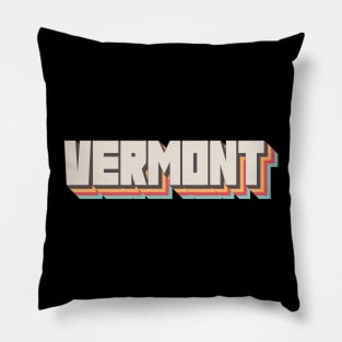 Vermont State Pillow