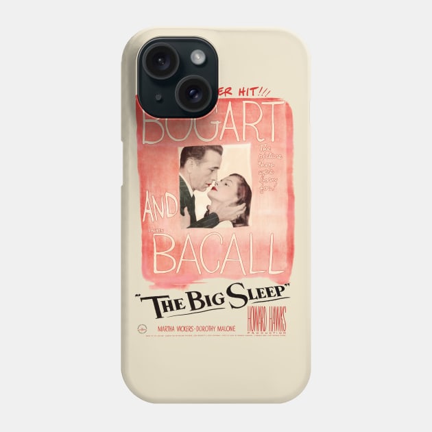 The Big Sleep Movie Poster Phone Case by MovieFunTime