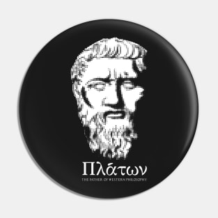 Plato The Father Of Western Philosophy Pin